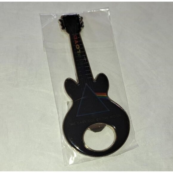 Pink Floyd Magnet Bottle Opener Magnetic New Guitar Prism Dark Side of the Moon - Picture 2 of 3